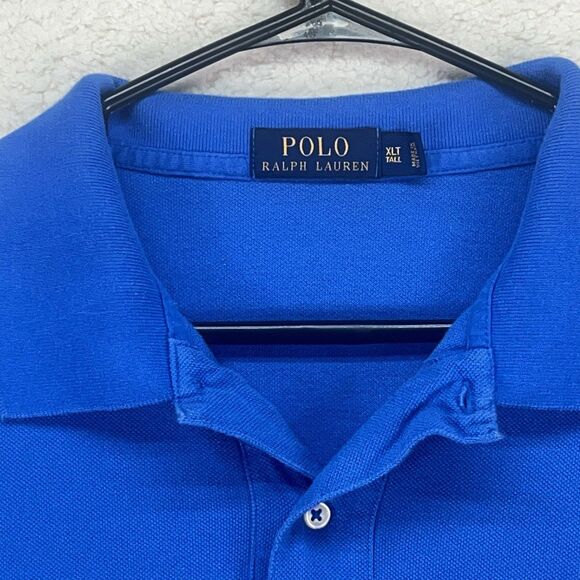 Polo Ralph Lauren Shirt Mens XLT Extra Large Tall    Blue  Big‎  Pony  Crest - Picture 2 of 6